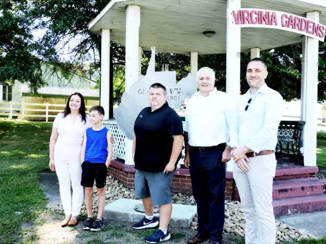 Chester unveils new West Virginia sign